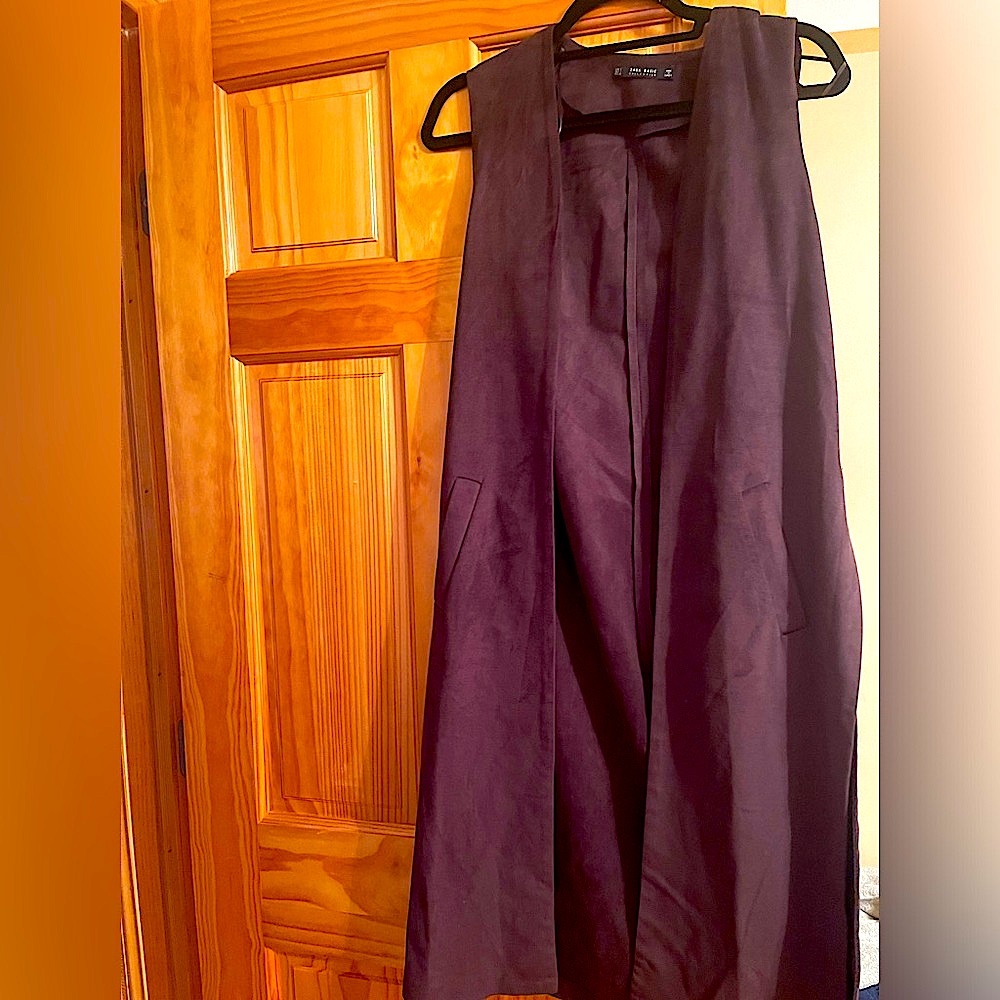 Brown Zara duster. brand new with tags